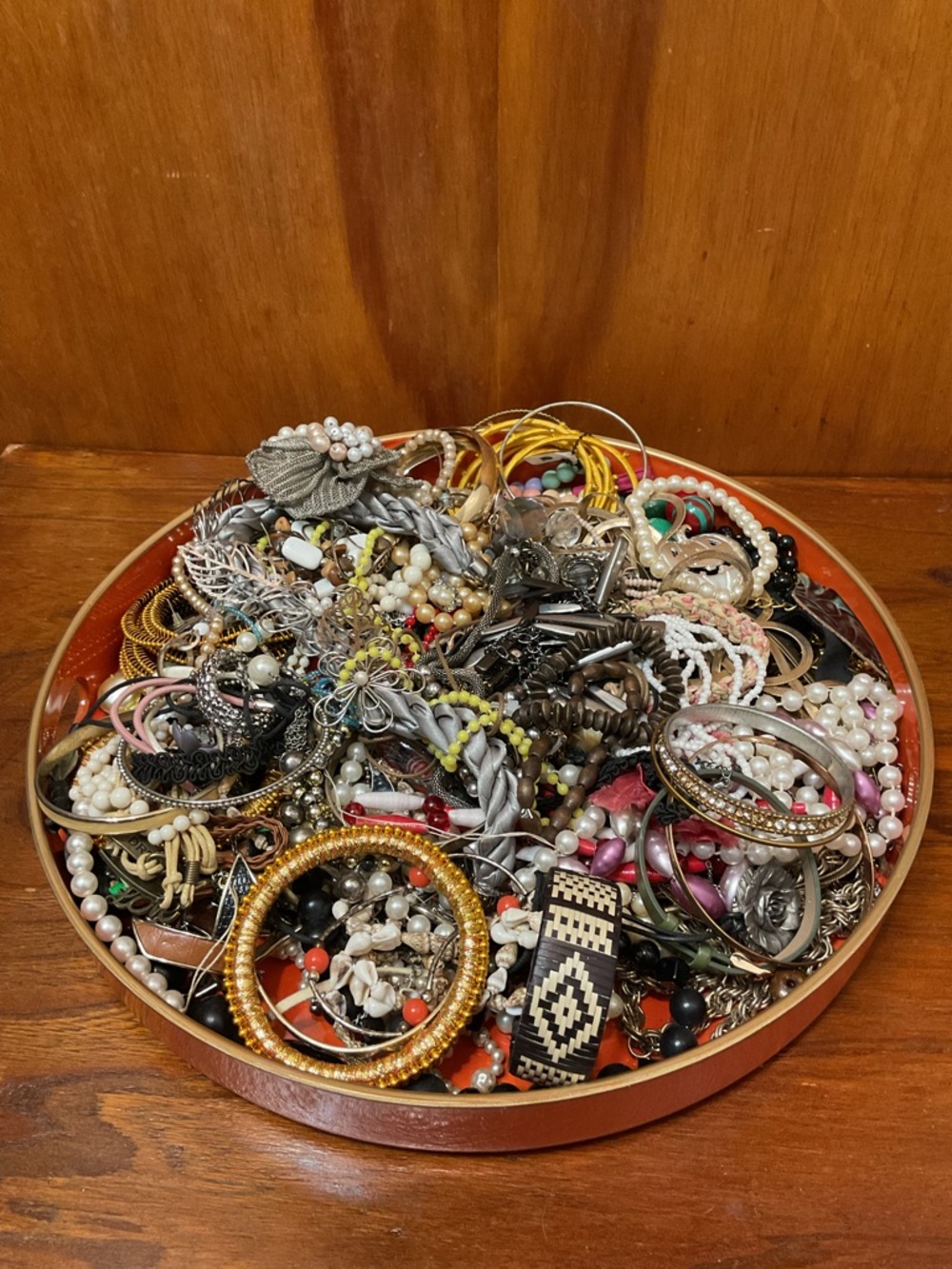 Junk Jewelry Lot Not Wearable 4+ Pounds Jewelry Harvest Crafting Vintage Modern